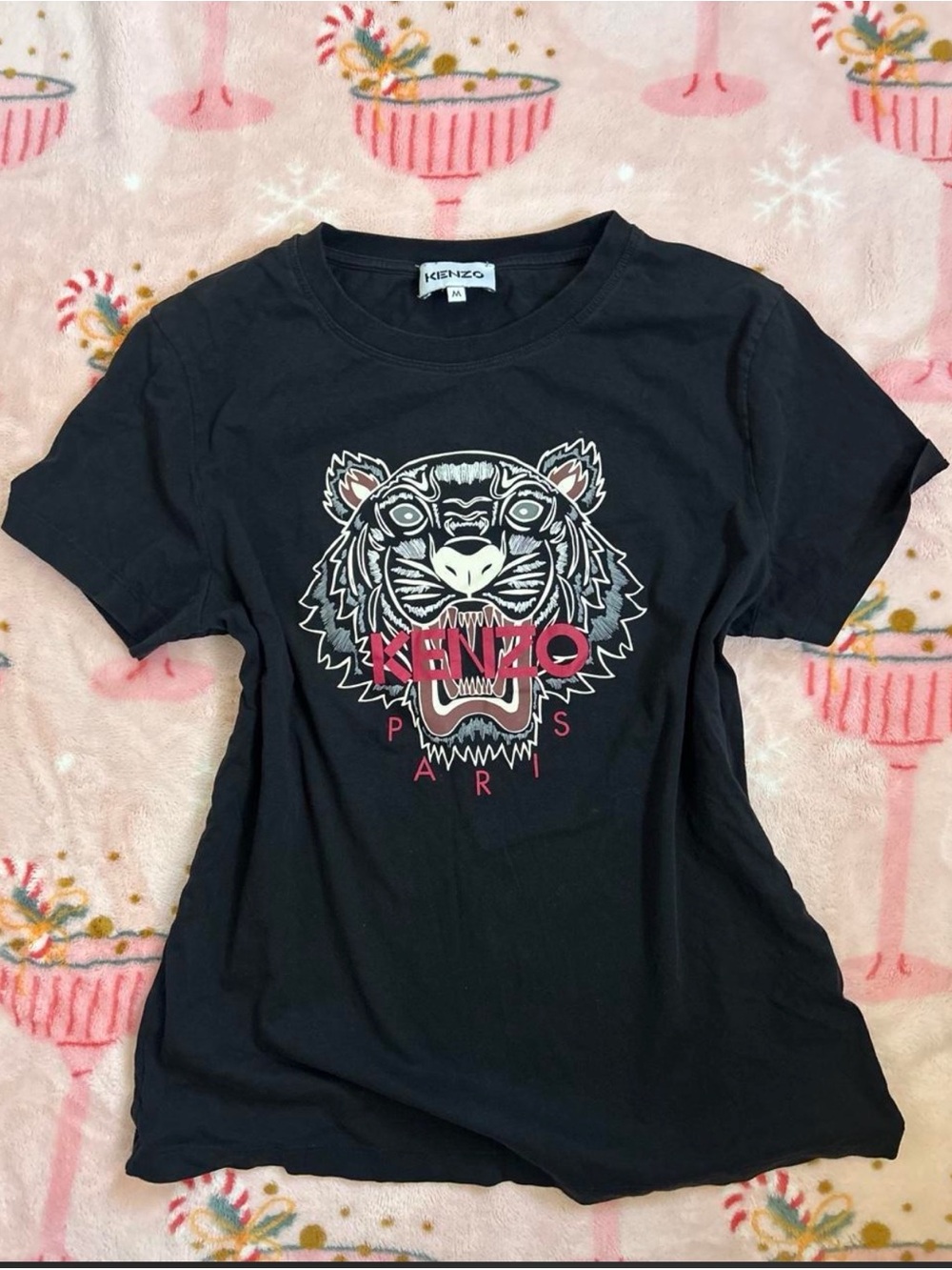 Kenzo Paris women’s  Black Tee Size M